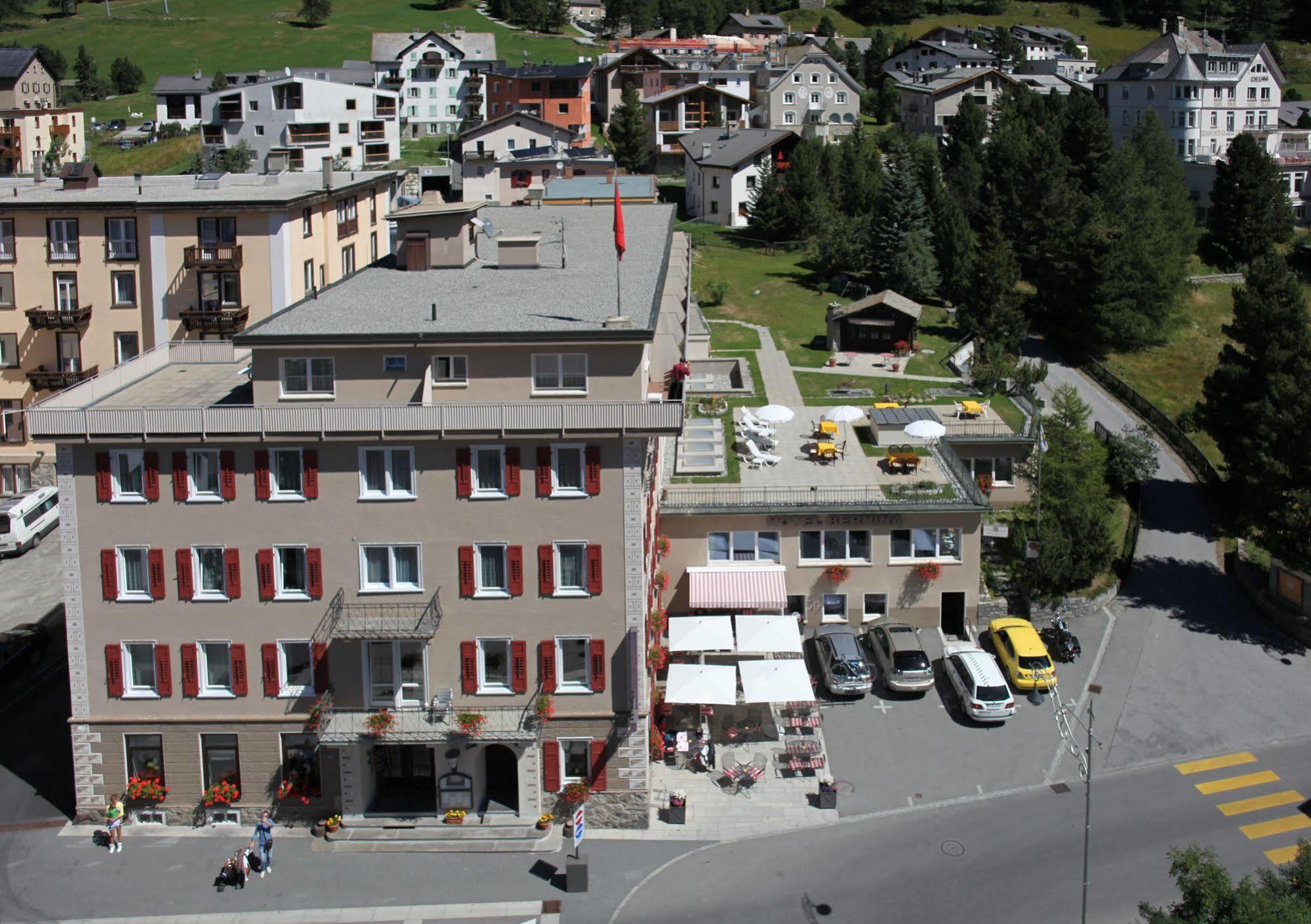 Hotel Bernina Pontresina Exterior foto