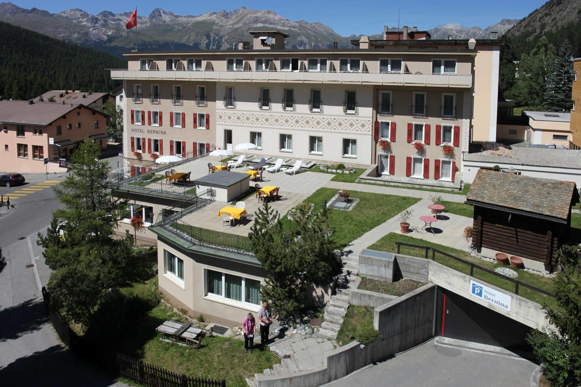 Hotel Bernina Pontresina Exterior foto